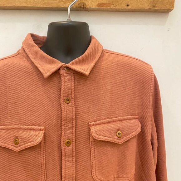 Outerknown Chroma Blanket Shirt | Mineral Red | Size XL | NWT - Picture 2 of 3